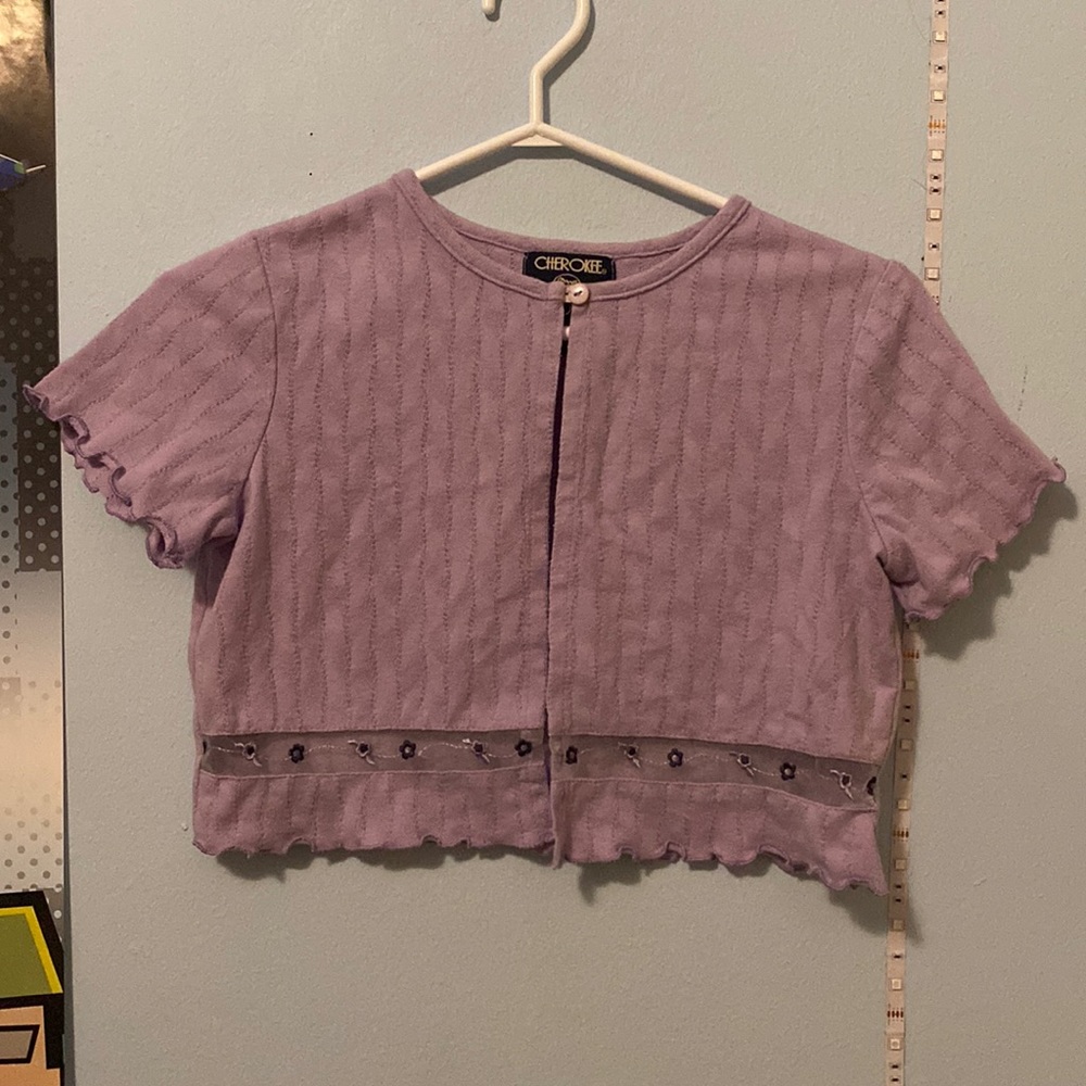 👕2/14$👕 Girls/Women’s Cherokee halter/crop top size 14